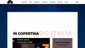 What Allmusicitalia.it website looked like in 2020 (4 years ago)