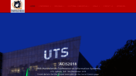 What Acis2018.org website looked like in 2020 (4 years ago)