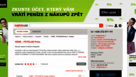 What Akcefoto.cz website looked like in 2020 (4 years ago)