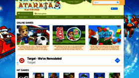 What Atarata.com website looked like in 2020 (4 years ago)