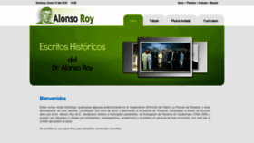 What Alonso-roy.com website looked like in 2020 (4 years ago)