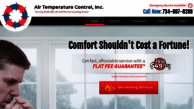 What Atcheatingandcooling.com website looked like in 2020 (4 years ago)