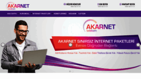 What Akarnettelekom.com.tr website looked like in 2020 (4 years ago)