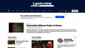 What Agriview.com website looked like in 2020 (4 years ago)