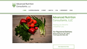 What Advancednutritionconsultants.com website looked like in 2020 (4 years ago)