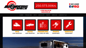 What Automotionmotors.com website looked like in 2020 (4 years ago)