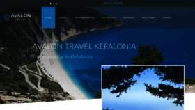 What Avalontravel-kefalonia.gr website looked like in 2020 (4 years ago)