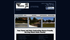 What Advancedfenceconstruction.com website looked like in 2020 (4 years ago)