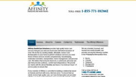 What Affinityhome.net website looked like in 2020 (4 years ago)