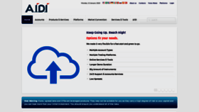What Aidi-co.com website looked like in 2020 (4 years ago)