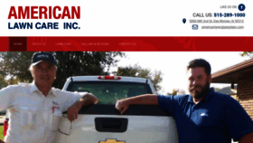 What Americanlawncareia.com website looked like in 2020 (4 years ago)