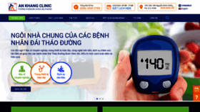What Akclinic.com.vn website looked like in 2020 (4 years ago)