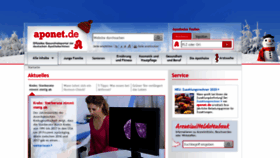 What Aponet.de website looked like in 2020 (4 years ago)