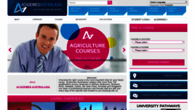 What Academies.edu.au website looked like in 2020 (4 years ago)
