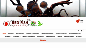 What Acuarioredfish.com website looked like in 2020 (4 years ago)
