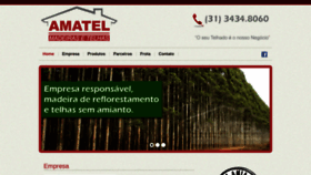 What Amatelmadeiras.com.br website looked like in 2020 (4 years ago)