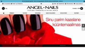What Angelnails.ee website looked like in 2020 (4 years ago)