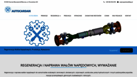 What Autocardan.pl website looked like in 2020 (4 years ago)