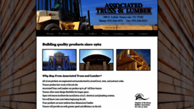 What Associatedtruss.com website looked like in 2020 (4 years ago)