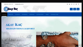 What Akayilac.com.tr website looked like in 2020 (4 years ago)