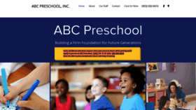 What Abcpreschoolinc.com website looked like in 2020 (4 years ago)
