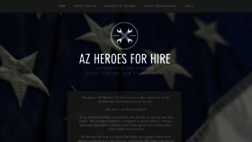What Azheroesforhire.com website looked like in 2020 (4 years ago)