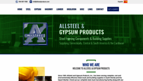 What Allsteelproducts.com website looked like in 2020 (4 years ago)