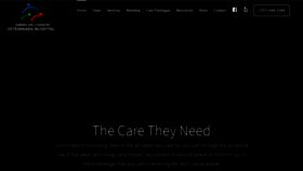 What Americancanyonveterinaryhospital.com website looked like in 2020 (4 years ago)
