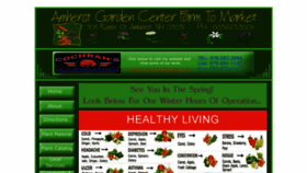 What Amherstgardencenter.com website looked like in 2020 (4 years ago)