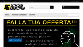 What Accessoricarrozzeria.it website looked like in 2020 (4 years ago)