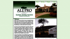What Allprotrees.com website looked like in 2020 (4 years ago)
