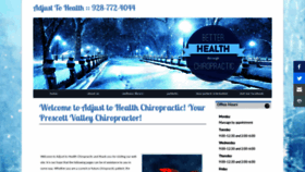 What Adjusttohealthaz.com website looked like in 2020 (4 years ago)