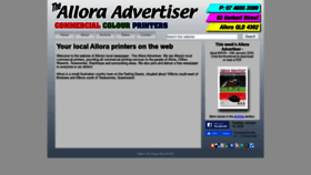 What Alloraadvertiser.com website looked like in 2020 (4 years ago)
