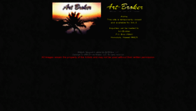 What Art-broker.com website looked like in 2020 (4 years ago)