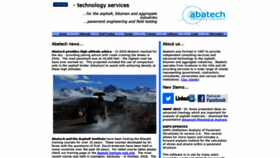 What Abatech.com website looked like in 2020 (4 years ago)