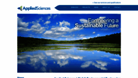 What Appliedsciencesci.com website looked like in 2020 (4 years ago)