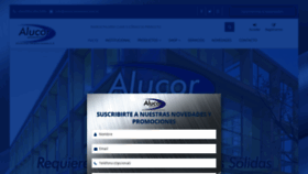 What Alucor-aluminios.com.ar website looked like in 2020 (4 years ago)