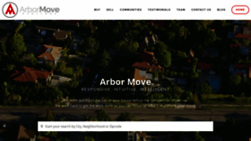 What Arbormove.com website looked like in 2020 (4 years ago)