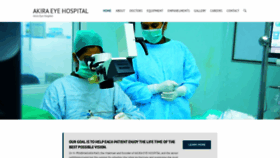 What Akiraeyehospital.in website looked like in 2020 (4 years ago)