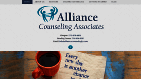What Alliancecounselingky.com website looked like in 2020 (4 years ago)