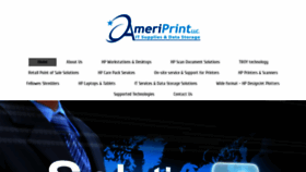 What Ameriprint.info website looked like in 2020 (4 years ago)