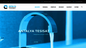 What Antalyatesisat.net website looked like in 2020 (4 years ago)