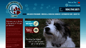 What Animalemergencyofstjohns.com website looked like in 2020 (4 years ago)