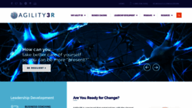 What Agility3r.com website looked like in 2020 (4 years ago)