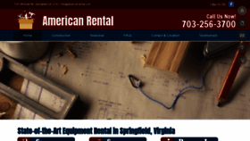 What American-rental.net website looked like in 2020 (4 years ago)