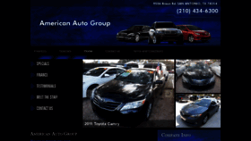 What Americanautogroups.com website looked like in 2020 (4 years ago)
