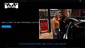 What Affordableautos.biz website looked like in 2020 (4 years ago)