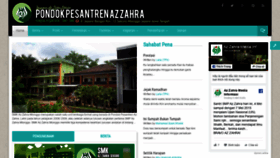 What Azzahra.or.id website looked like in 2020 (4 years ago)