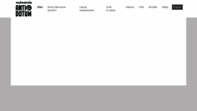 What Antidotum.pl website looked like in 2020 (4 years ago)