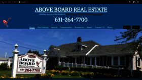 What Aboveboardrealestate.com website looked like in 2020 (4 years ago)